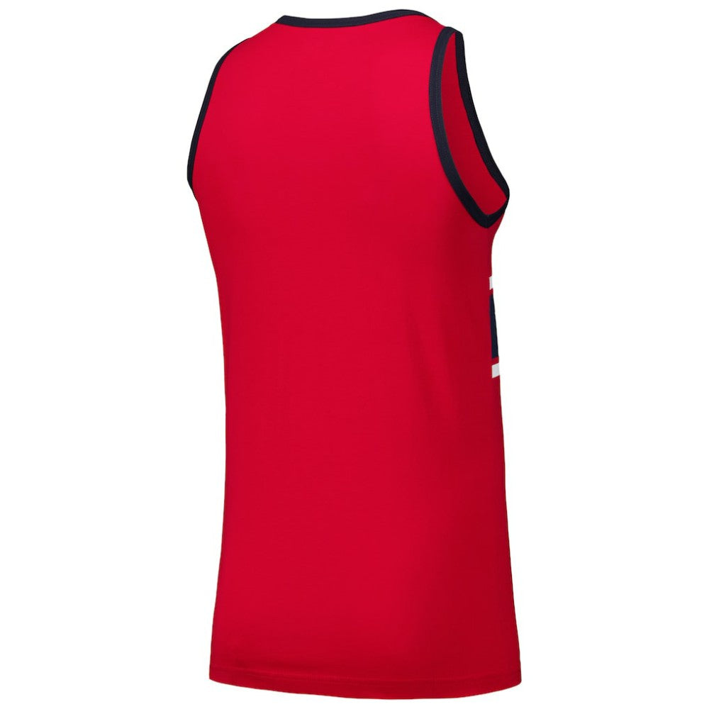 Atlanta Braves New Era Jersey Ringer Tank Top - Red Jerseys