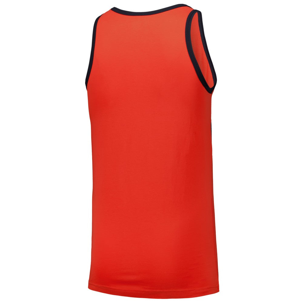 Houston Astros New Era Jersey Ringer Tank Top - Orange Jerseys