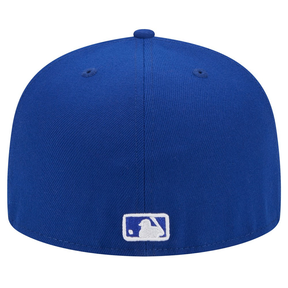 Miami Marlins New Era White Logo 59FIFTY Fitted Hat - Royal Hats