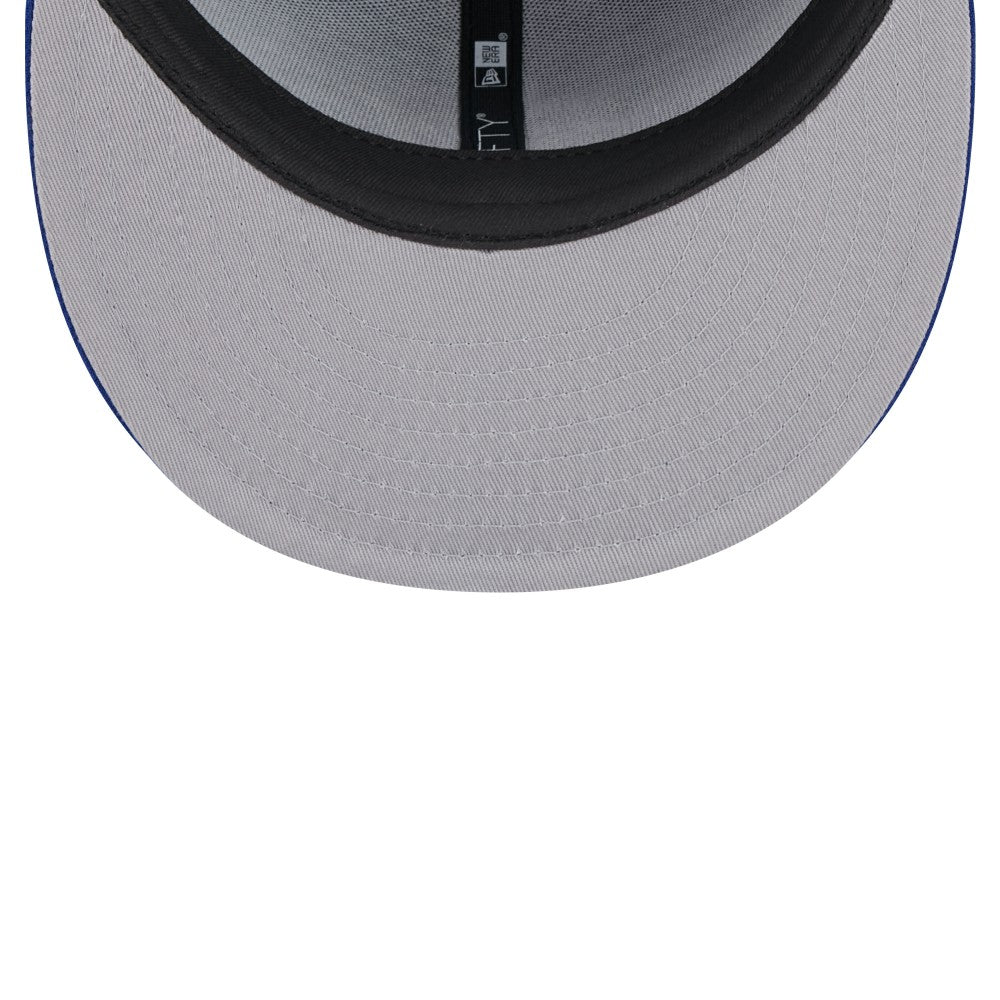 Miami Marlins New Era White Logo 59FIFTY Fitted Hat - Royal Hats