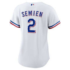 Marcus Semien Texas Rangers Nike Women's Home Replica Player Jersey - White Jerseys