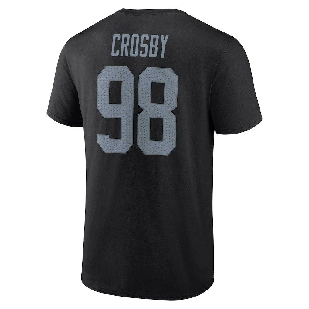 Maxx Crosby Las Vegas Raiders Player Icon Name & Number T-Shirt - Black T-shirts