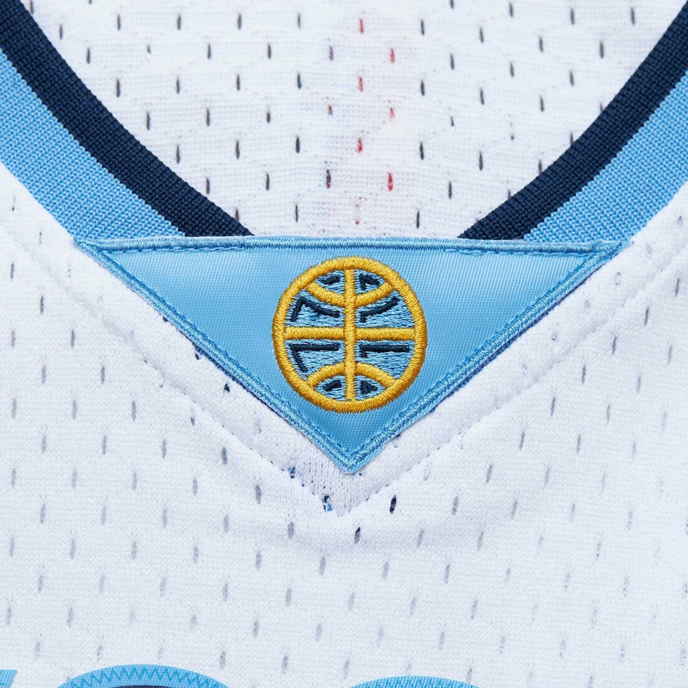 Nikola Jokic Denver Nuggets 2016/17 Throwback Swingman Jersey White - Mitchell & Ness outlet