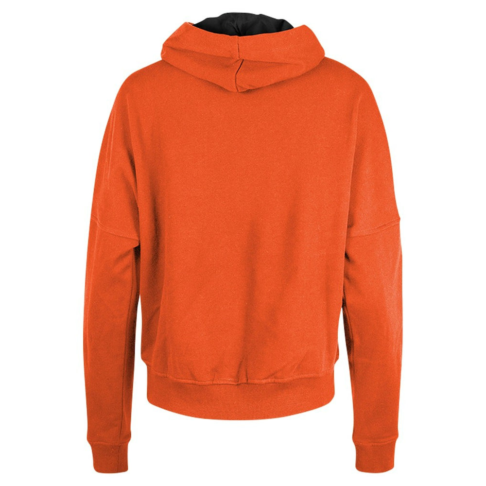 Cincinnati Bengals New Era Women's Boxy Pullover Hoodie - Orange Hoodies