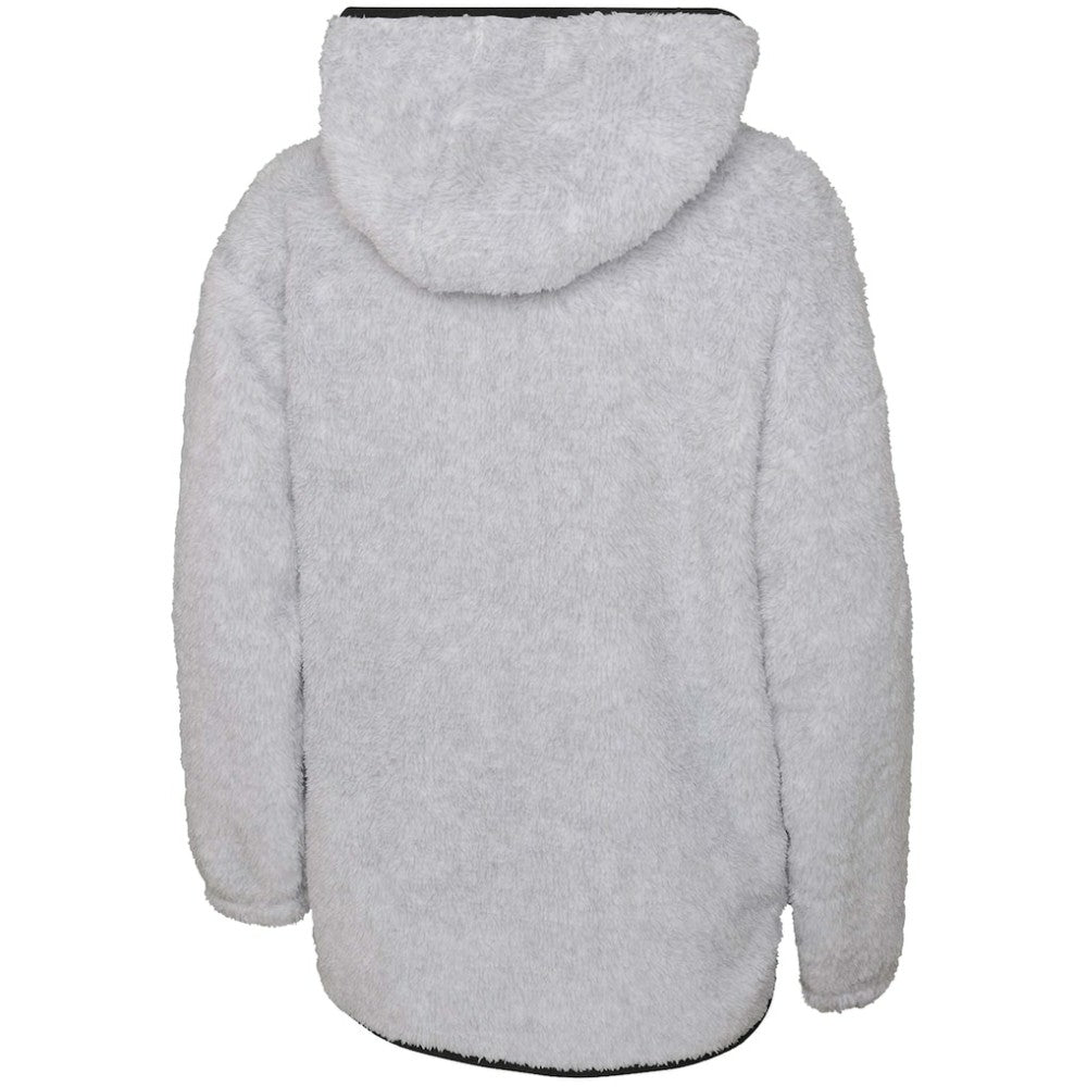 New Jersey Devils Girls Youth Ultimate Teddy Fleece Pullover Hoodie - Gray | US 201010053