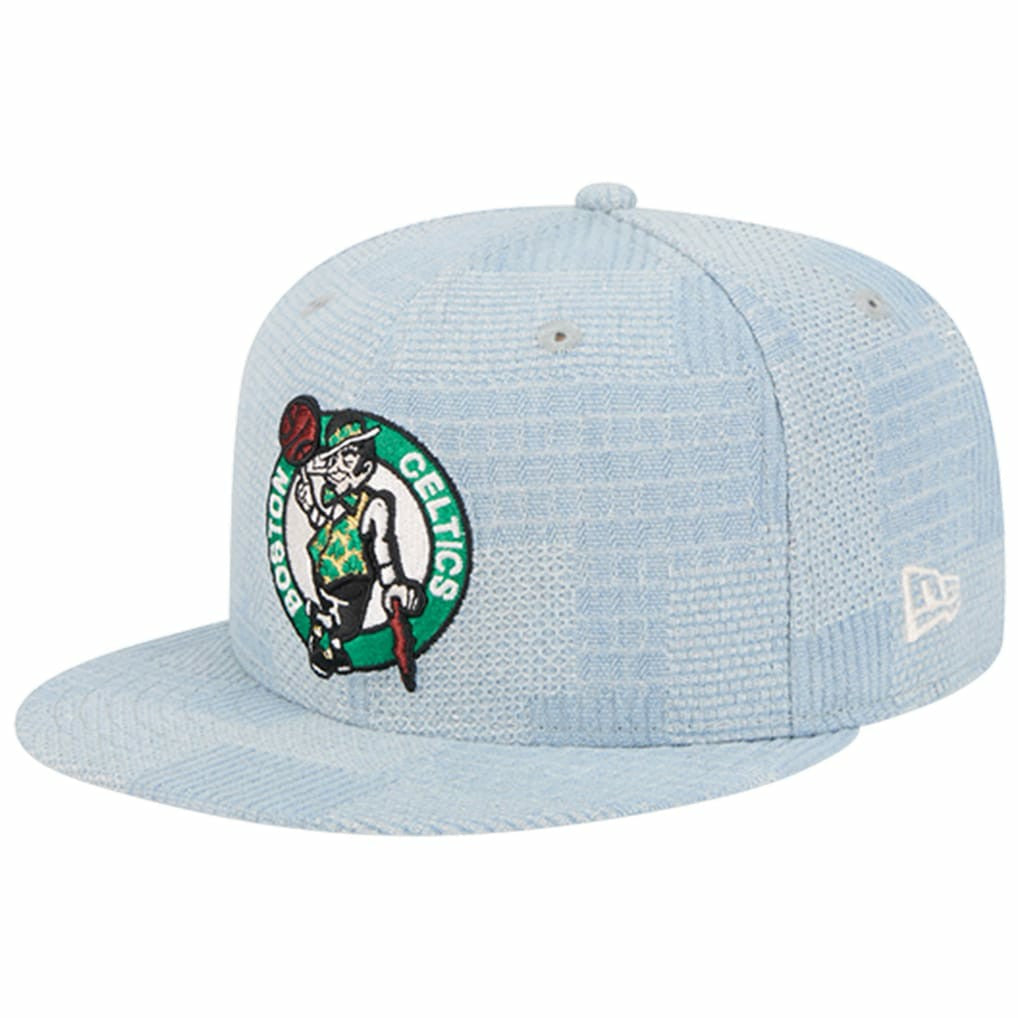 Boston Celtics Injection Denim Patchwork 9FIFTY Snapback Hat Denim - New Era