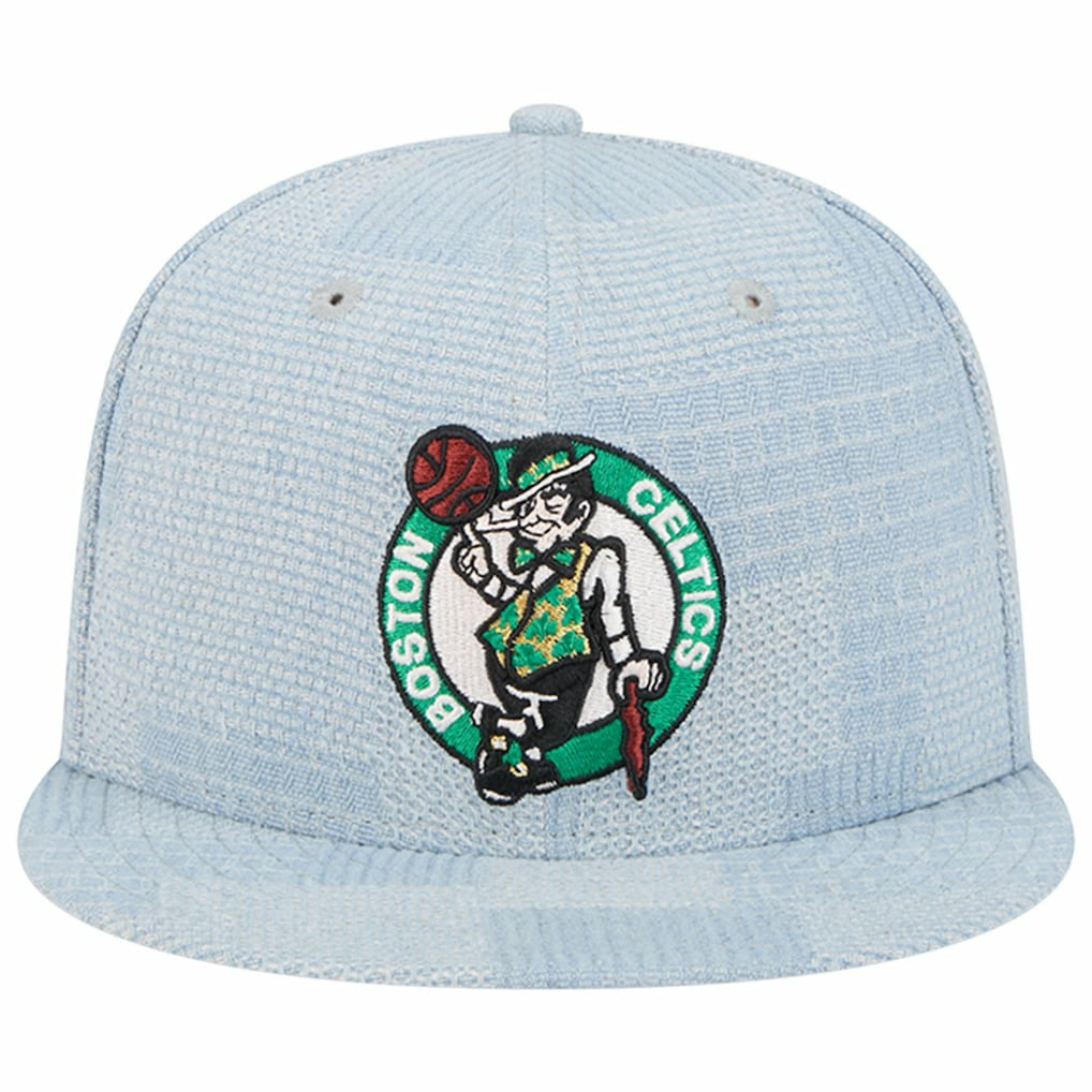 Boston Celtics Injection Denim Patchwork 9FIFTY Snapback Hat Denim - New Era