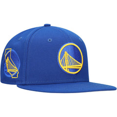 Golden State Warriors Injection State Outline 9FIFTY Snapback Hat Royal - New Era