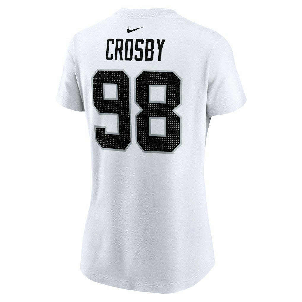 Maxx Crosby Las Vegas Raiders Women's Player Name & Number T-Shirt - White T-shirts
