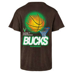 Milwaukee Bucks '47 Vintage Tubular Dagger Tradition Premium T-Shirt Brown - 47 brand