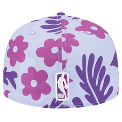 Sacramento Kings Palm Fronds 2-Tone 59FIFTY Fitted Hat Purple - New Era