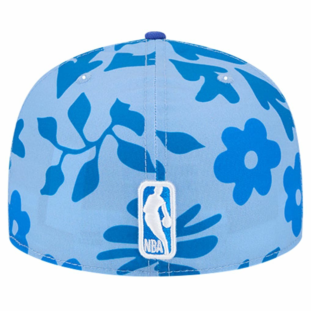 Golden State Warriors Palm Fronds 2-Tone 59FIFTY Fitted Hat Royal - New Era