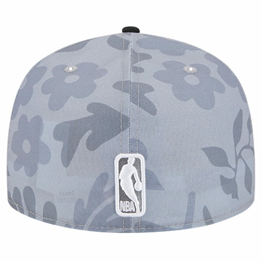 Chicago Bulls Palm Fronds 2-Tone 59FIFTY Fitted Hat Gray - New Era