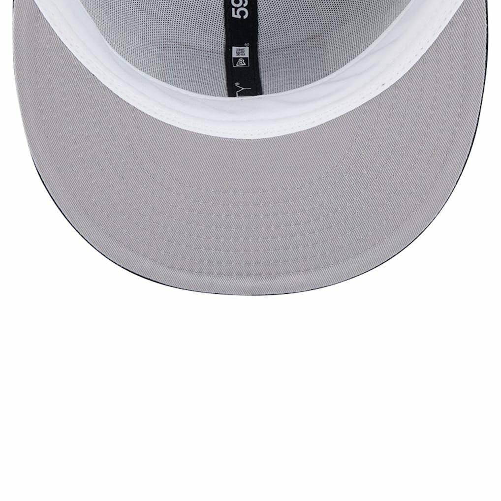 Chicago Bulls Palm Fronds 2-Tone 59FIFTY Fitted Hat Gray - New Era