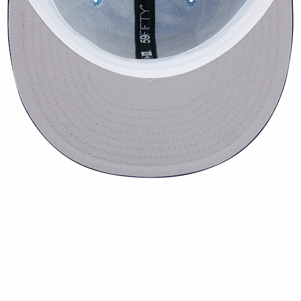 Denver Nuggets Palm Fronds 2-Tone 59FIFTY Fitted Hat Blue - New Era