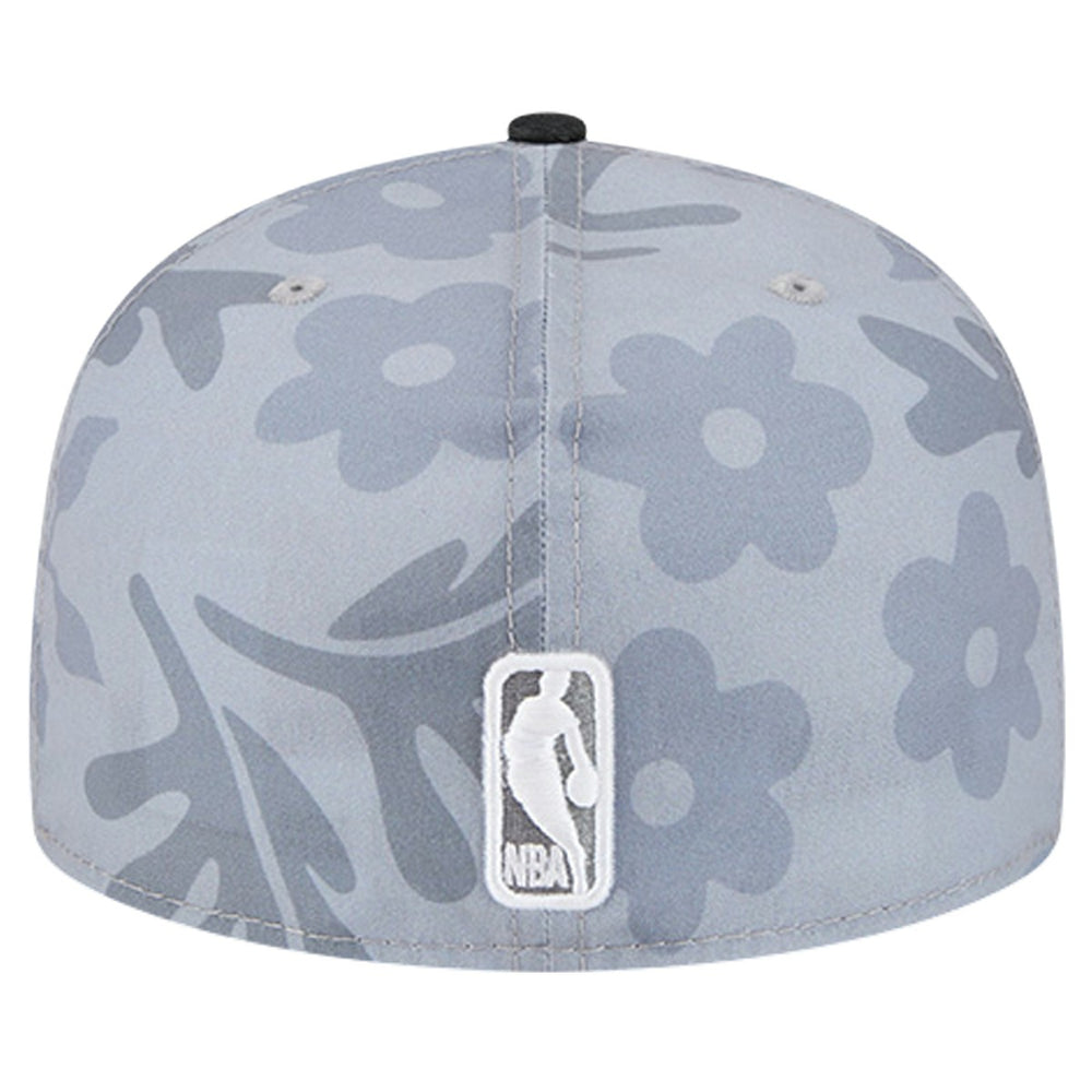 Miami Heat Palm Fronds 2-Tone 59FIFTY Fitted Hat Gray - New Era outlet