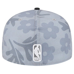 Miami Heat Palm Fronds 2-Tone 59FIFTY Fitted Hat Gray - New Era outlet