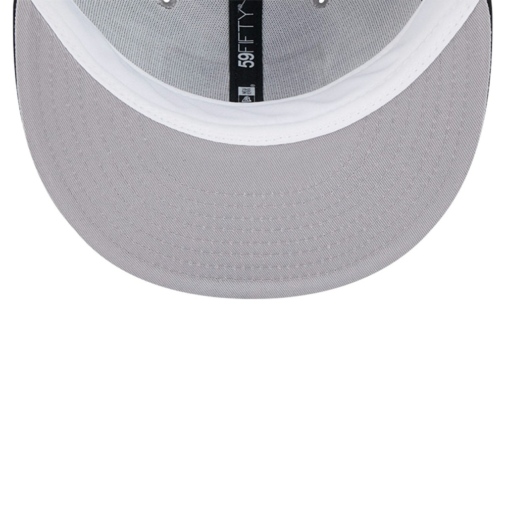 Miami Heat Palm Fronds 2-Tone 59FIFTY Fitted Hat Gray - New Era outlet