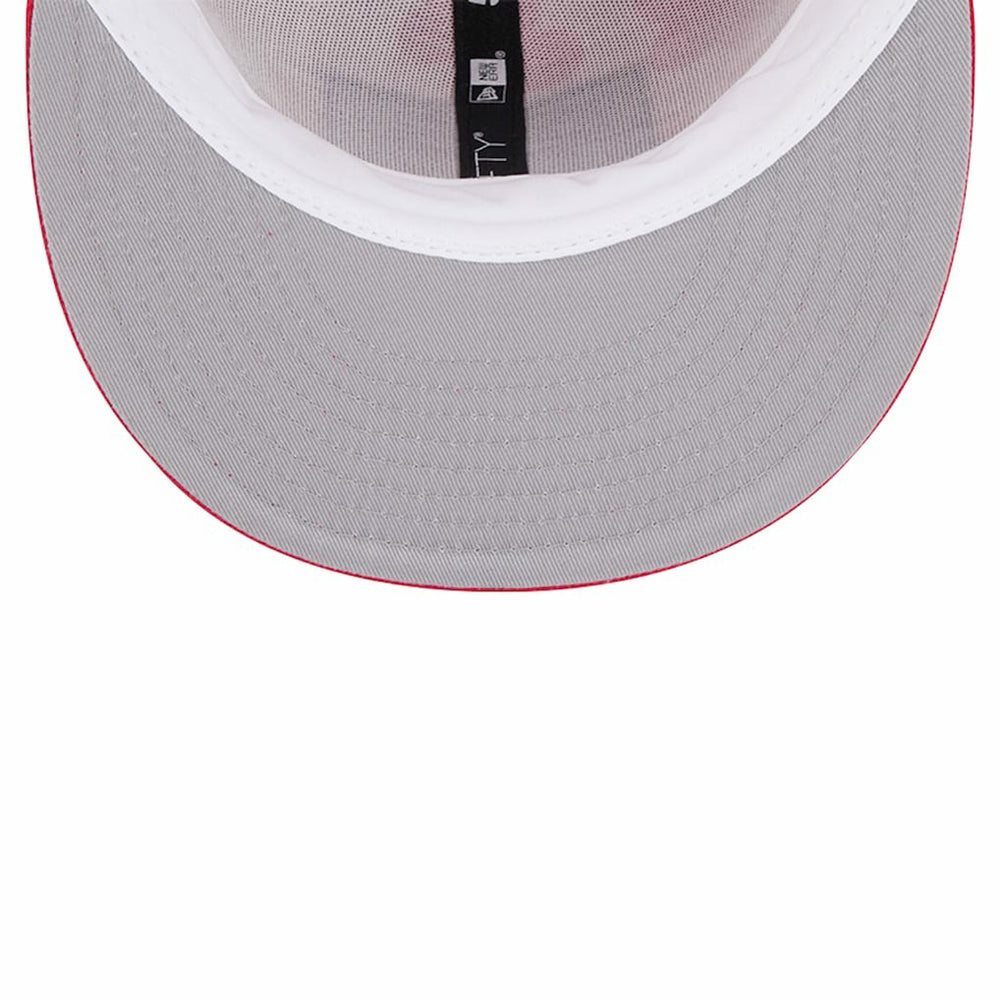 Atlanta Hawks Palm Fronds 2-Tone 59FIFTY Fitted Hat Red - New Era
