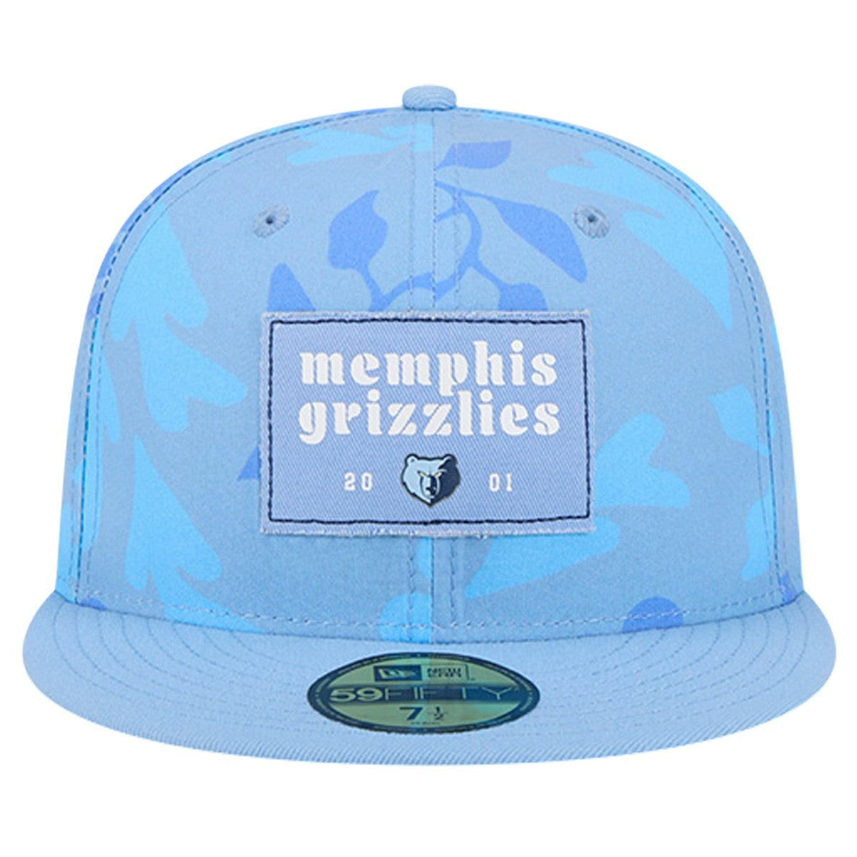 Memphis Grizzlies Palm Fronds 2-Tone 59FIFTY Fitted Hat Blue - New Era outlet