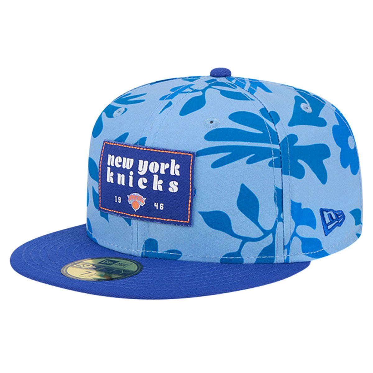 New York Knicks Palm Fronds 2-Tone 59FIFTY Fitted Hat Blue - New Era outlet