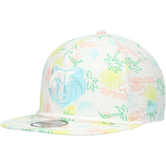 Memphis Grizzlies Palm Trees and Waves Golfer Adjustable Hat White - New Era