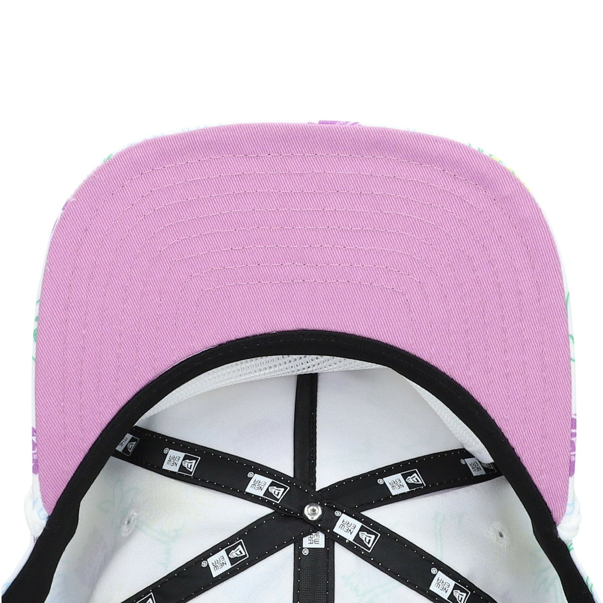 Sacramento Kings Palm Trees and Waves Golfer Adjustable Hat White - New Era