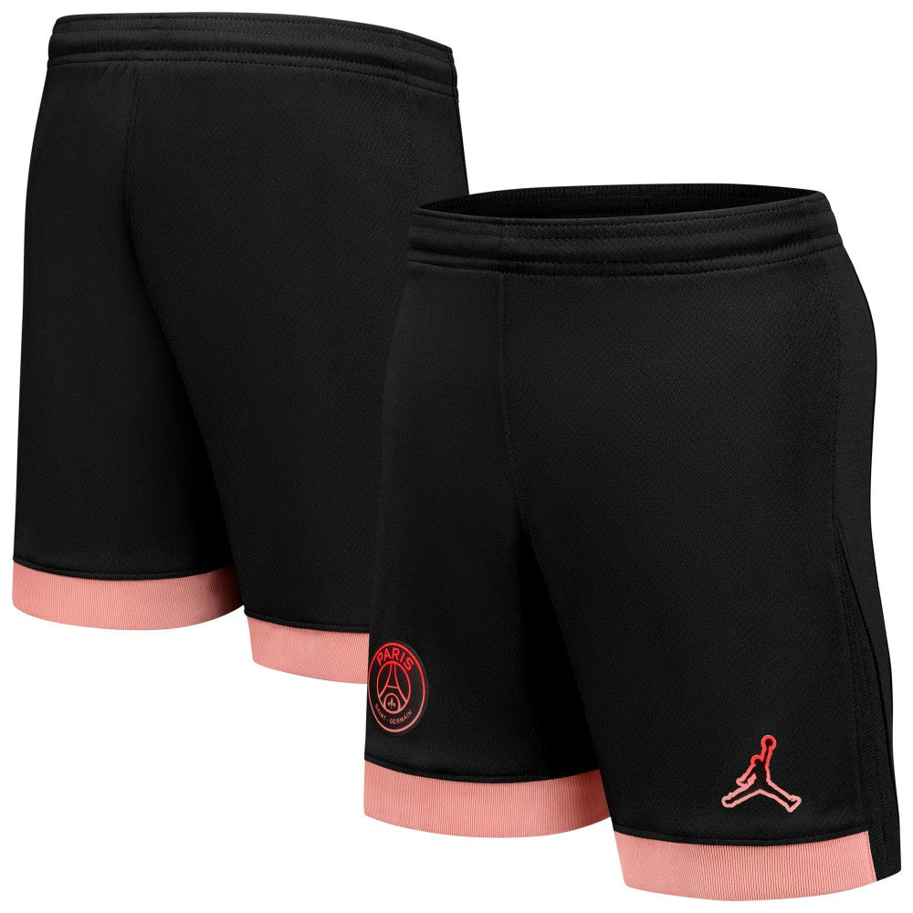 Paris Saint-Germain Jordan Brand Youth 2024/25 Third Stadium Shorts Black - Jordan sale