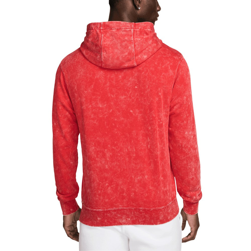 Paris Saint-Germain Club Washed Pullover Hoodie Red - Nike on sale