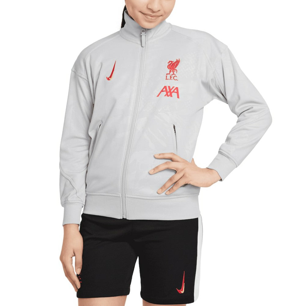 Liverpool Youth 2024/25 Third Academy Pro Anthem Full Zip Jacket Gray - Nike outlet