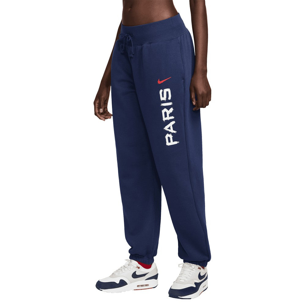 Paris Saint-Germain Women's Phoenix Fleece Pants Navy - Nike outlet