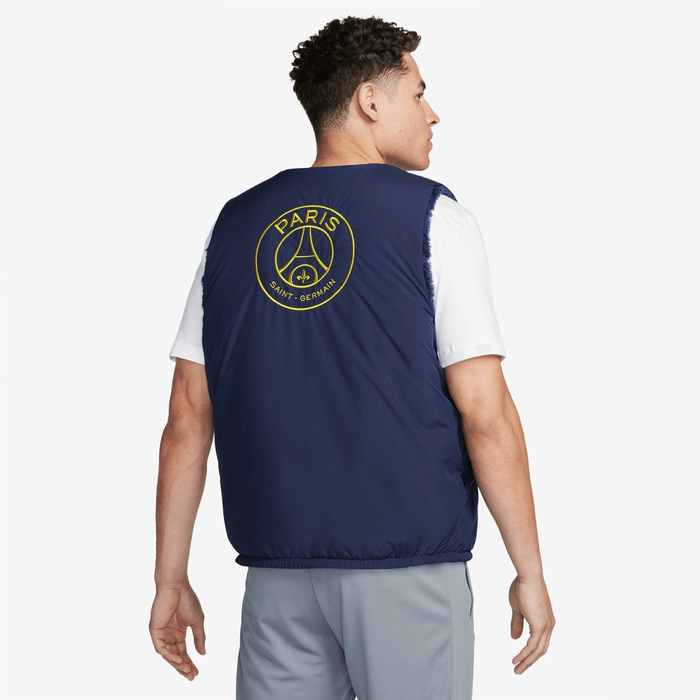 Paris Saint-Germain Club+ Winterized Reversible Full-Zip Vest Navy - Nike sale