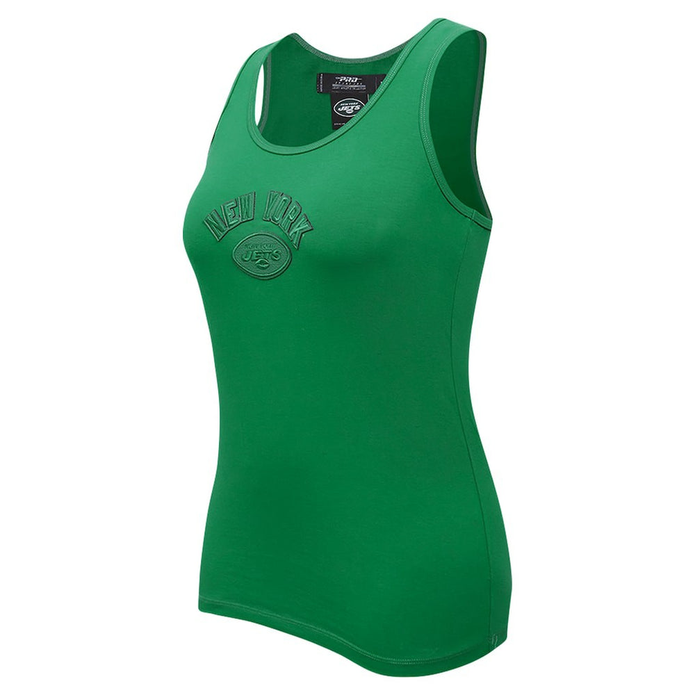 New York Jets Pro Standard Women's Triple Tonal Racerback Tank Top - Kelly Green Tops