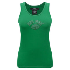 New York Jets Pro Standard Women's Triple Tonal Racerback Tank Top - Kelly Green Tops