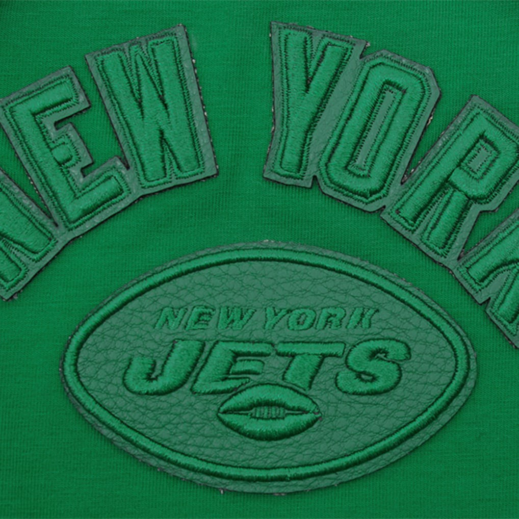 New York Jets Pro Standard Women's Triple Tonal Racerback Tank Top - Kelly Green Tops