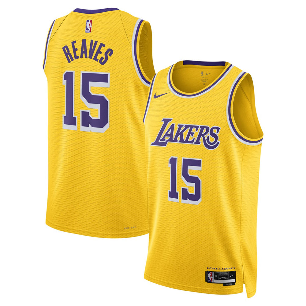 Austin Reaves Los Angeles Lakers Unisex Swingman Jersey Icon Edition Gold - Nike
