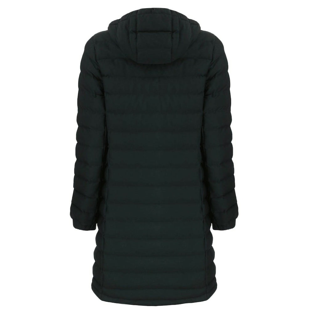 Washington Commanders Cutter & Buck Women's Mission Ridge Repreve Eco Insulated Long Full-Zip Puffer Jacket - Black Jackets