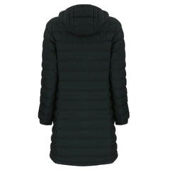 Minnesota Vikings Cutter & Buck Women's Mission Ridge Repreve Eco Insulated Long Full-Zip Puffer Jacket - Black Jackets