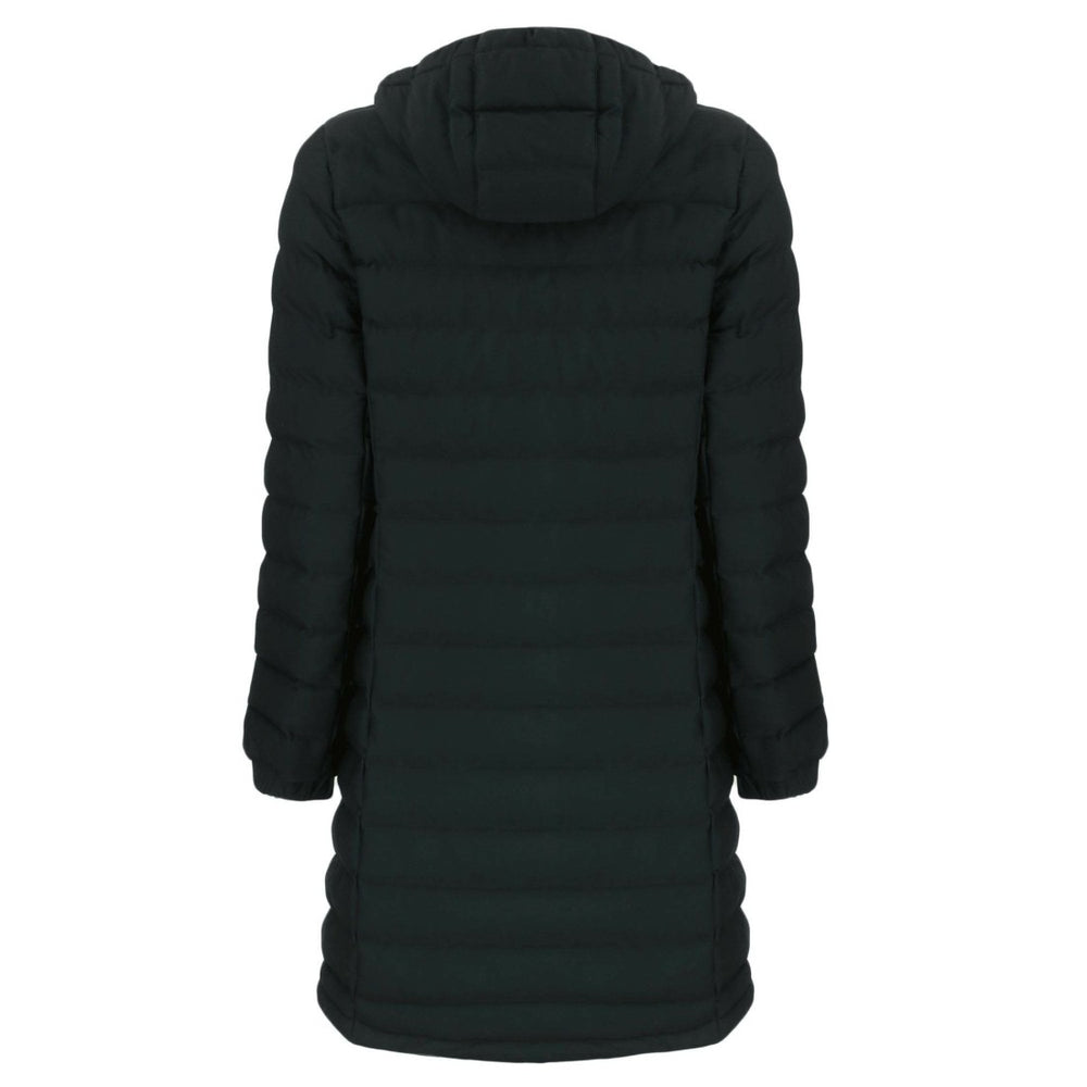 Green Bay Packers Cutter & Buck Women's Mission Ridge Repreve Eco Insulated Long Full-Zip Puffer Jacket - Black Jackets
