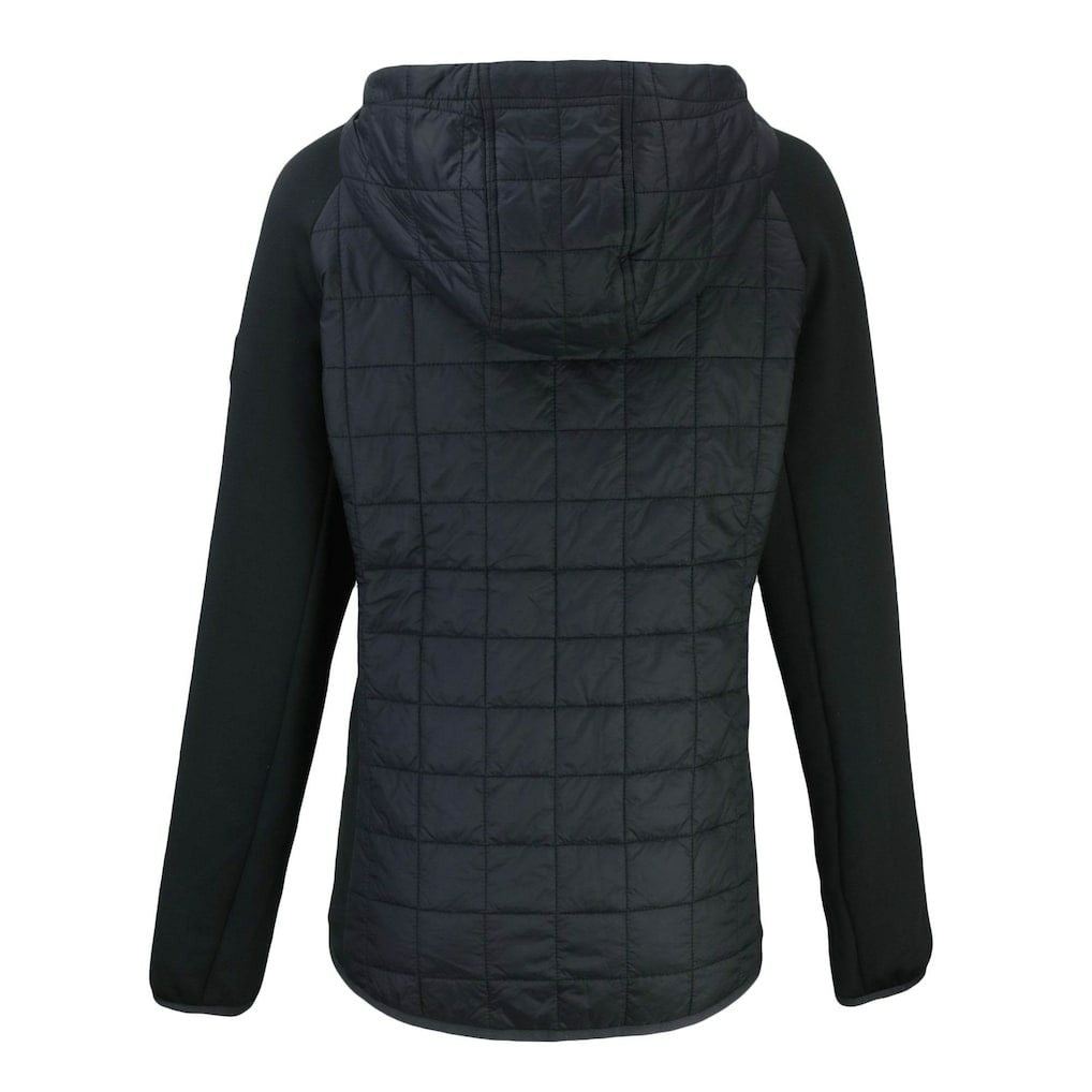Green Bay Packers Cutter & Buck Women's Rainier Primaloft Eco Full-Zip Hybrid Jacket - Black Jackets