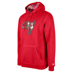 Tampa Bay Buccaneers New Era 3rd Down Plaid Pullover Hoodie - Red Hoodies