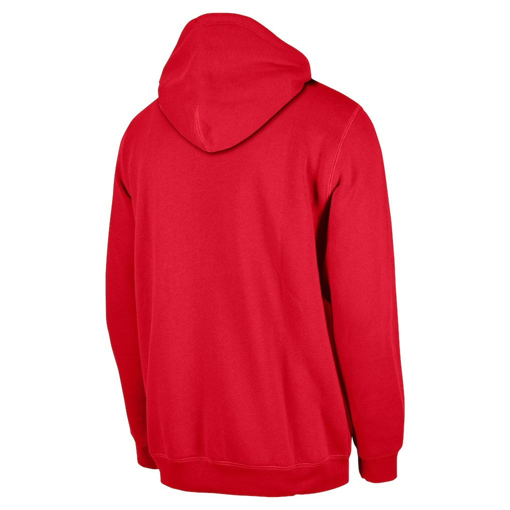 San Francisco 49ers New Era 3rd Down Plaid Pullover Hoodie - Scarlet Hoodies