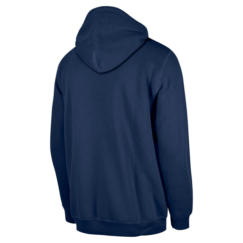 Houston Texans New Era 3rd Down Plaid Pullover Hoodie - Navy Hoodies
