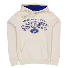 Dallas Cowboys New Era Historic 3rd Down Pullover Hoodie - Cream Hoodies