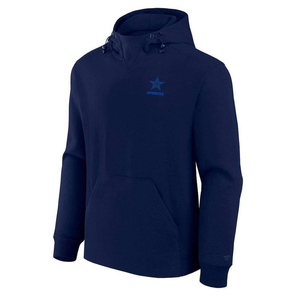 Dallas Cowboys Unisex Front Office Tonal Tri-Blend Pullover Hoodie - Navy Hoodies