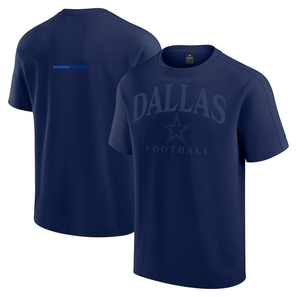 Dallas Cowboys Unisex Elements Flex Tri-Blend T-Shirt - Navy T-shirts