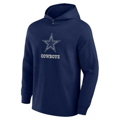 Dallas Cowboys Elements Blaze Tri-Blend Long Sleeve Hoodie T-Shirt - Navy Hoodies