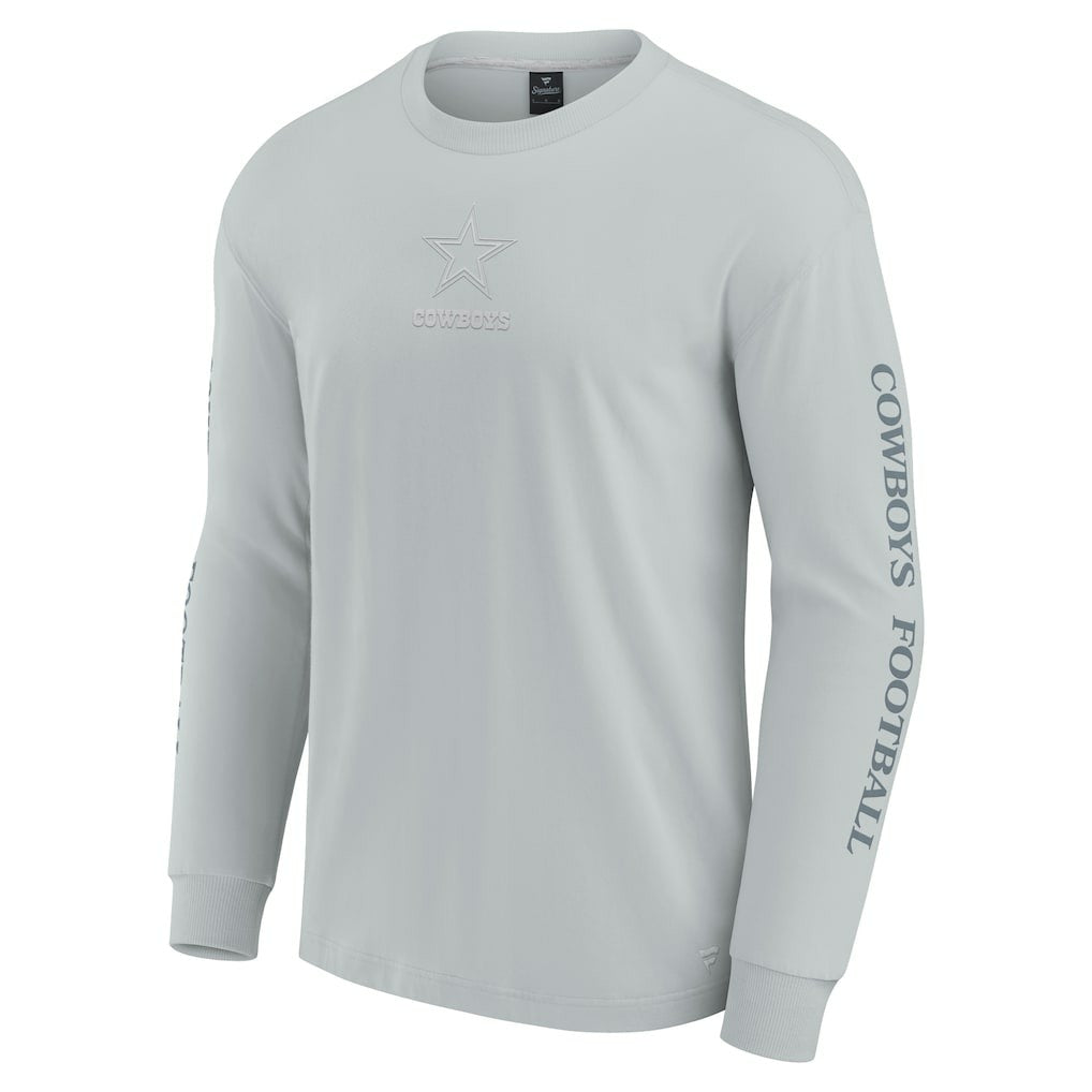 Dallas Cowboys Unisex Elements Strive Long Sleeve T-Shirt - Gray T-shirts