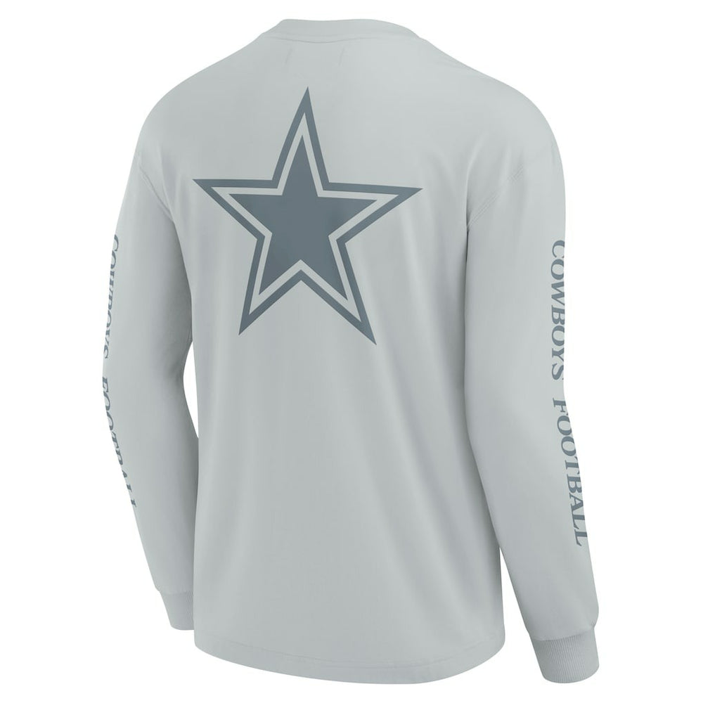 Dallas Cowboys Unisex Elements Strive Long Sleeve T-Shirt - Gray T-shirts