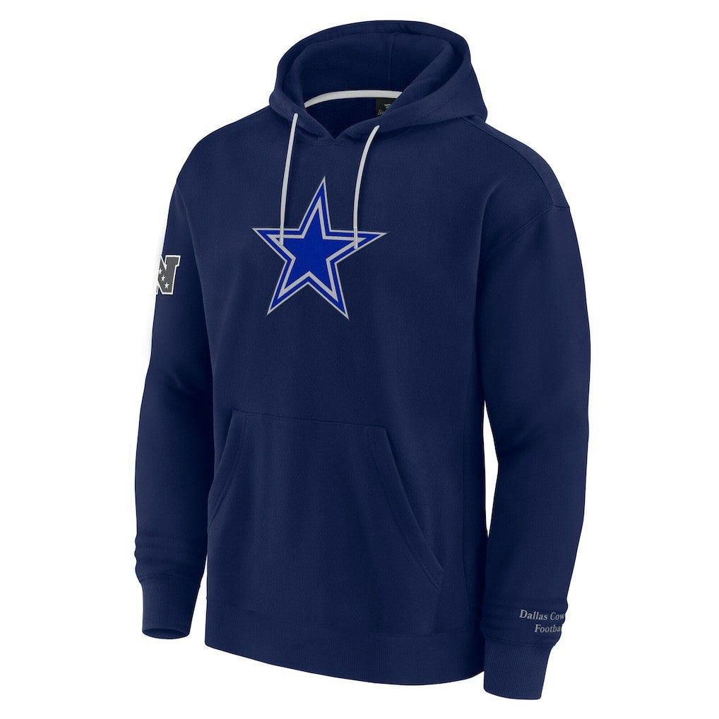 Dallas Cowboys Elements Pace Pullover Hoodie - Navy Hoodies